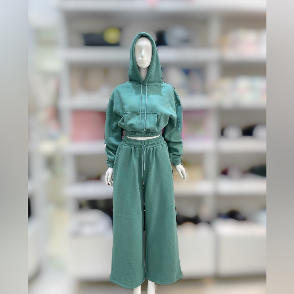 Zara Green Hoodie